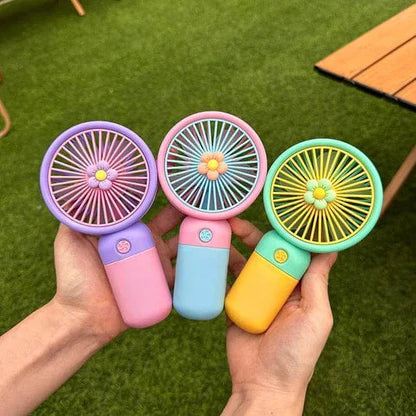 Battery Operated Mini Handheld Fan  Desk Desktop Fans for Home Office Bedroom Outdoor Travel