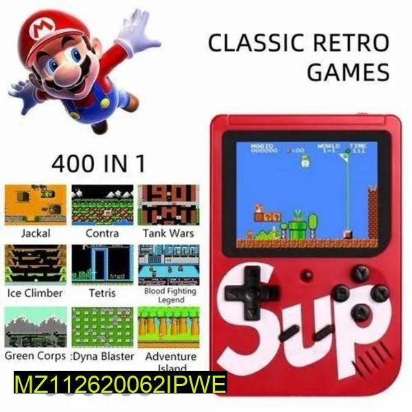 Portable Video Game for Kids, Durable Plastic 3" Screen 6 Hour Battery Timing