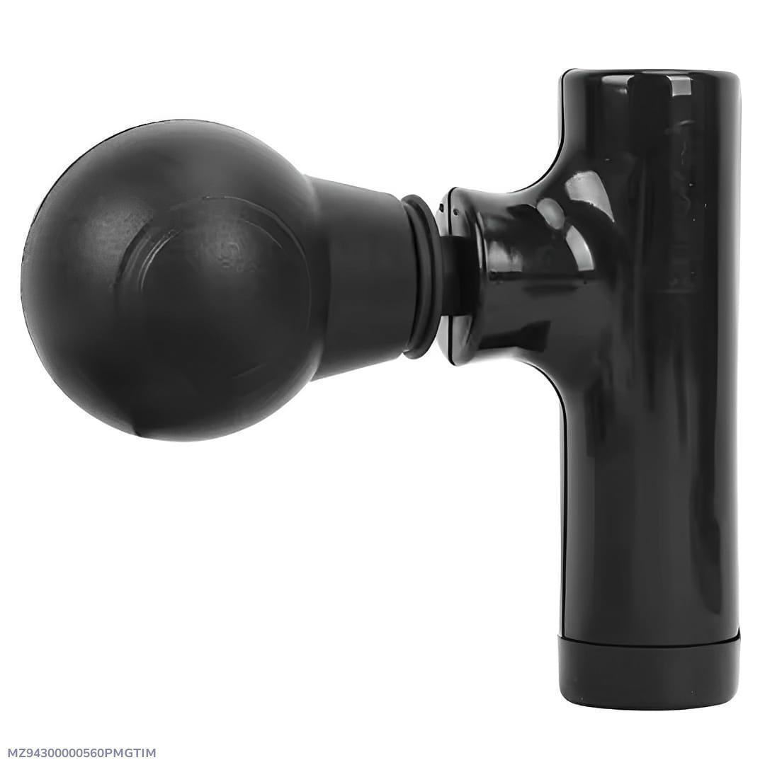 Rechargeable Black Massager Gun for Home & Office Relaxation