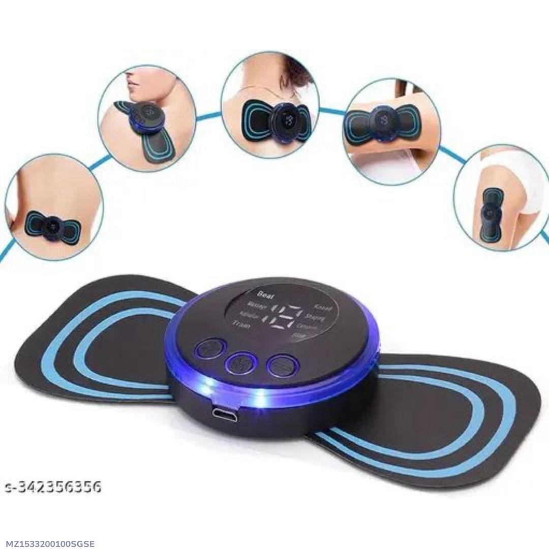 Electric Neck Massager Patch – Mini Butterfly EMS Massage Machine for Full Body